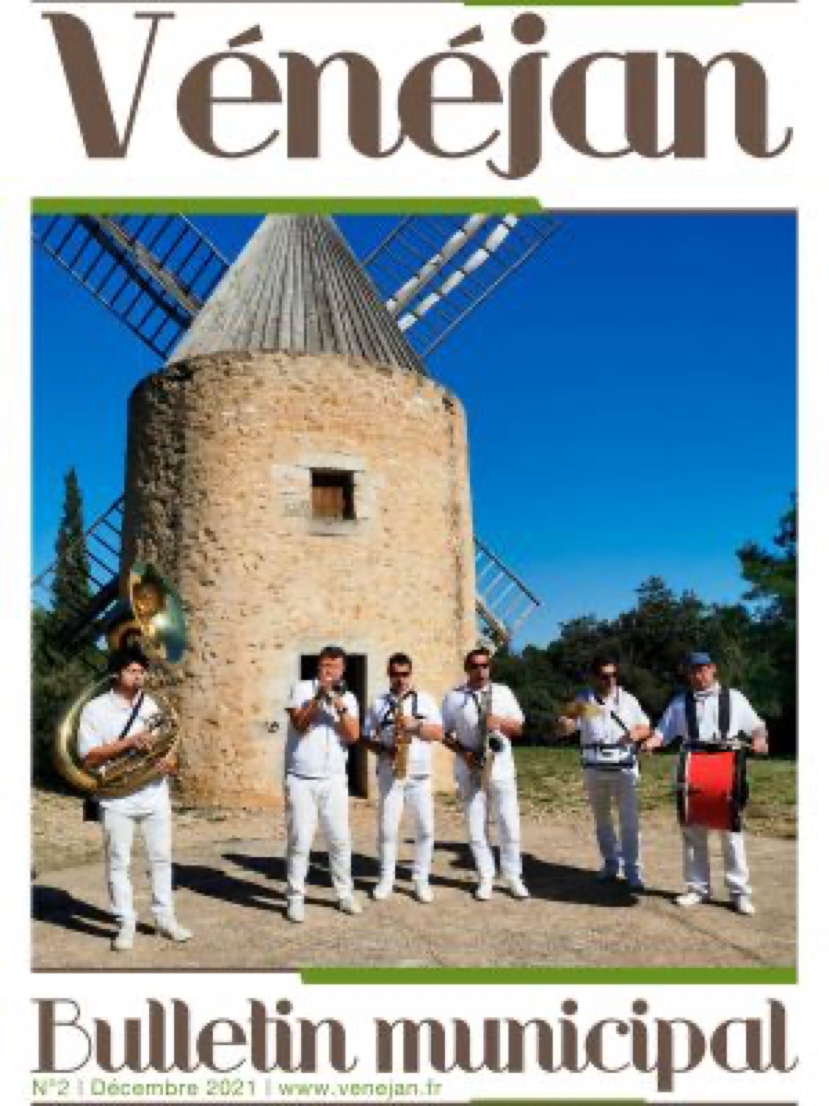 Couverture du bulletin municipal 2021