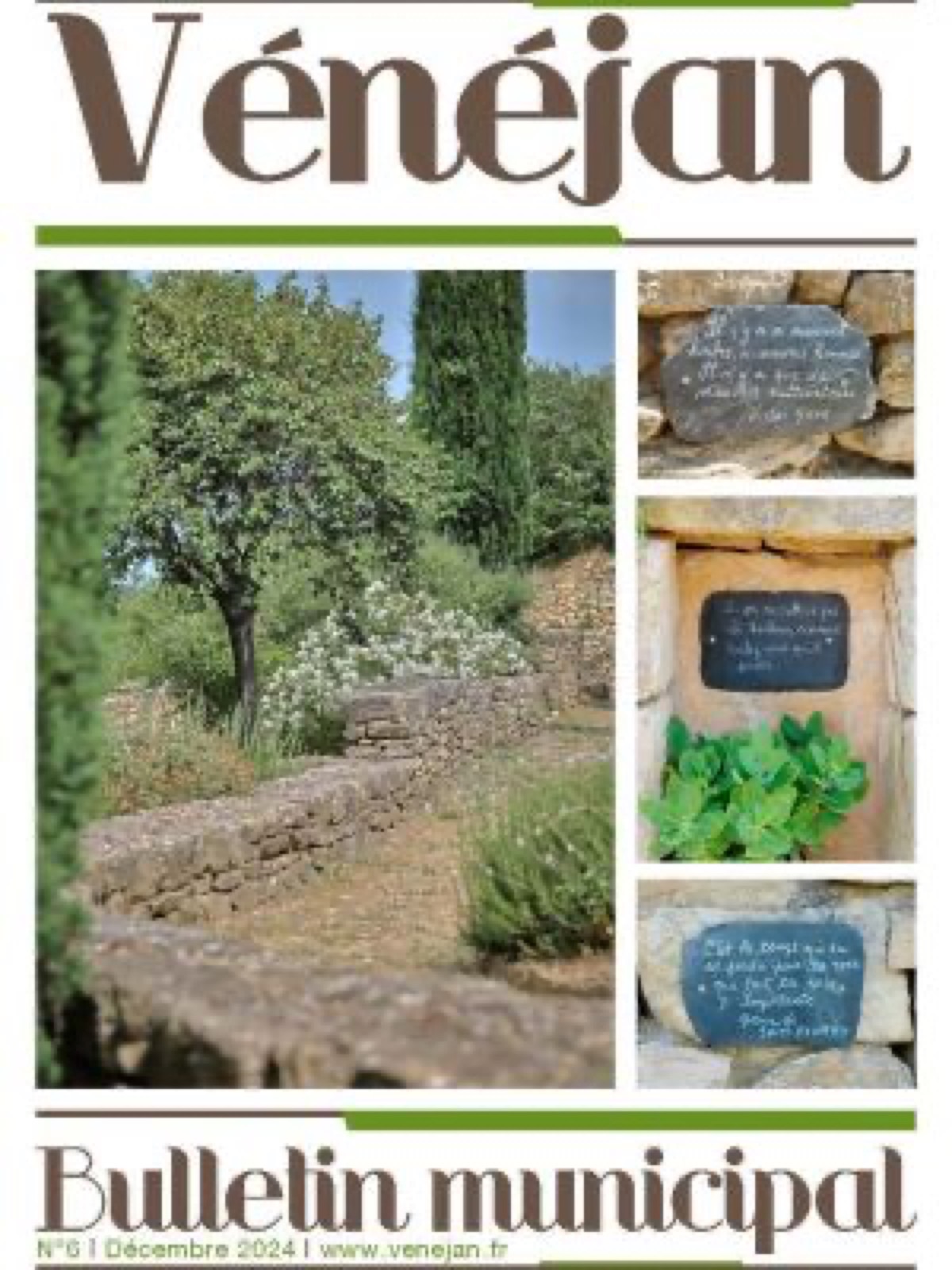 Couverture du bulletin municipal 2024