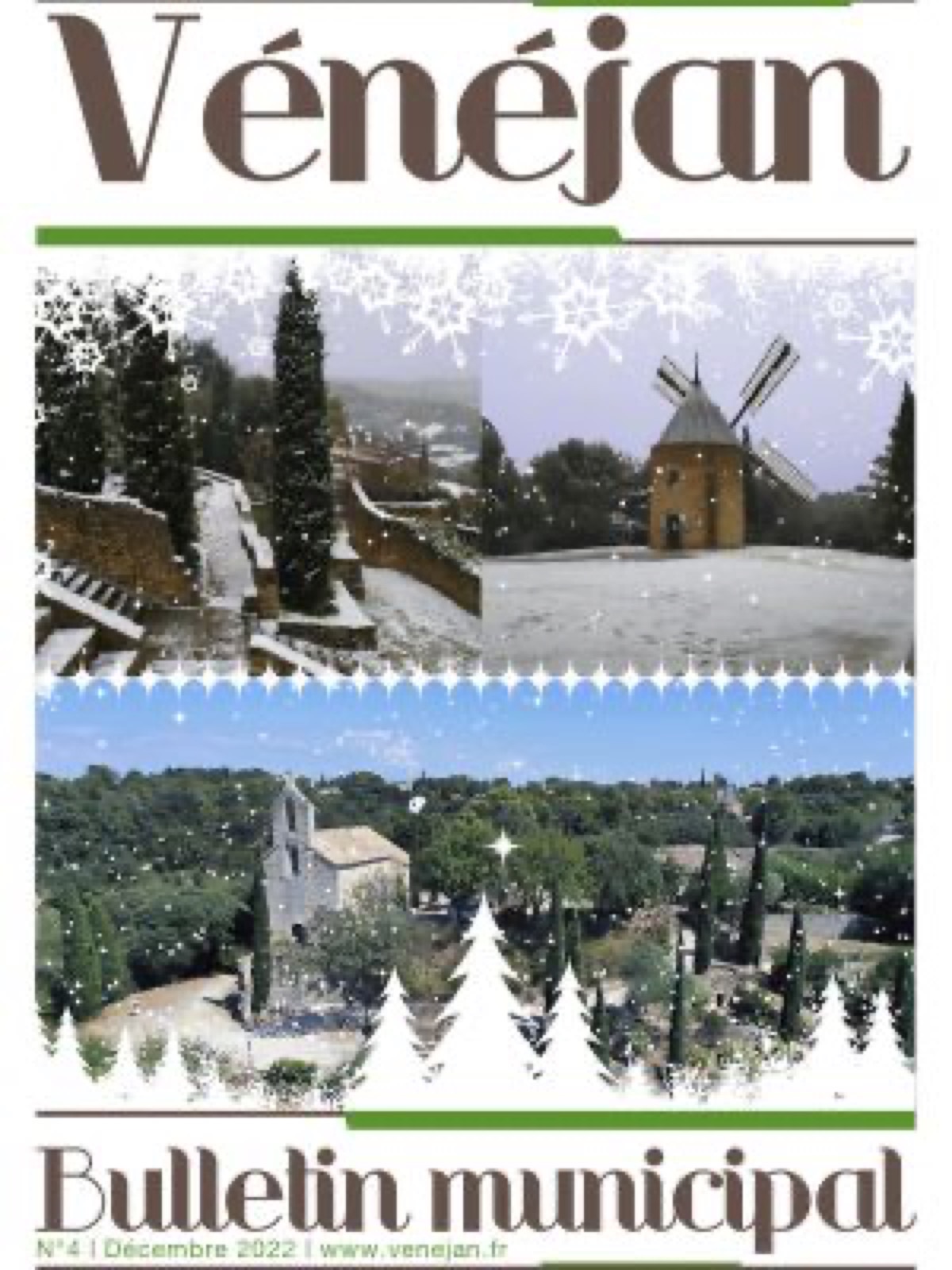 Couverture du bulletin municipal de décembre 2022