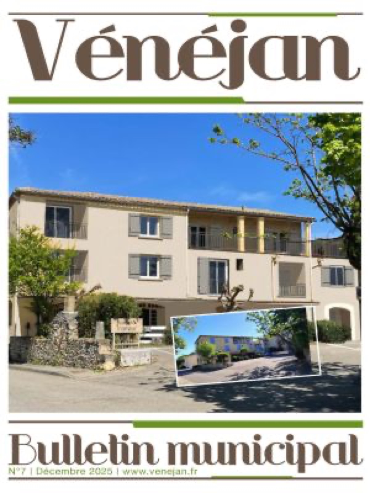 Couverture du bulletin municipal de décembre 2025
